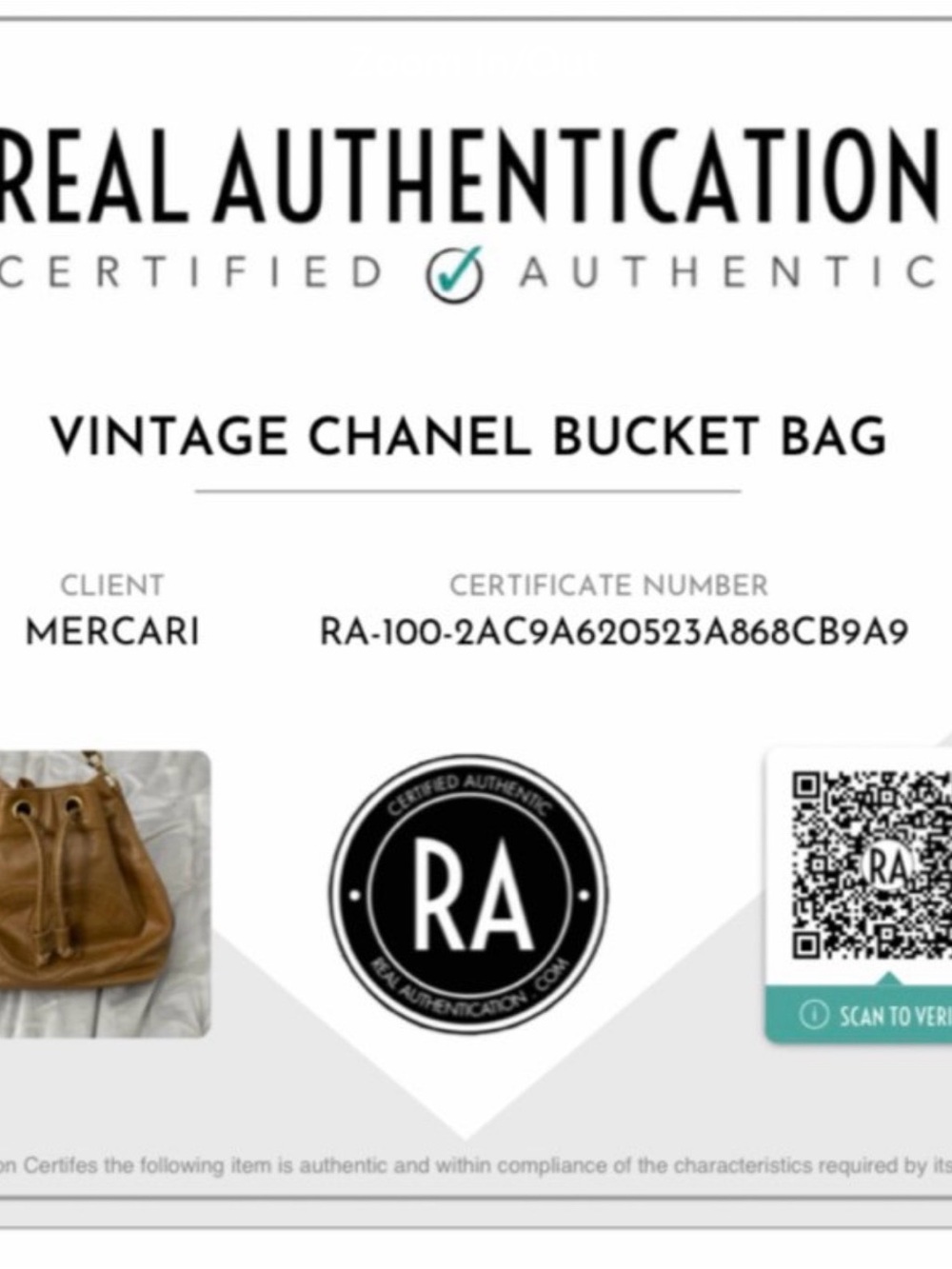 CHANEL Cognac Leather Drawstring Shoulder chain Bag - Picture 7 of 12